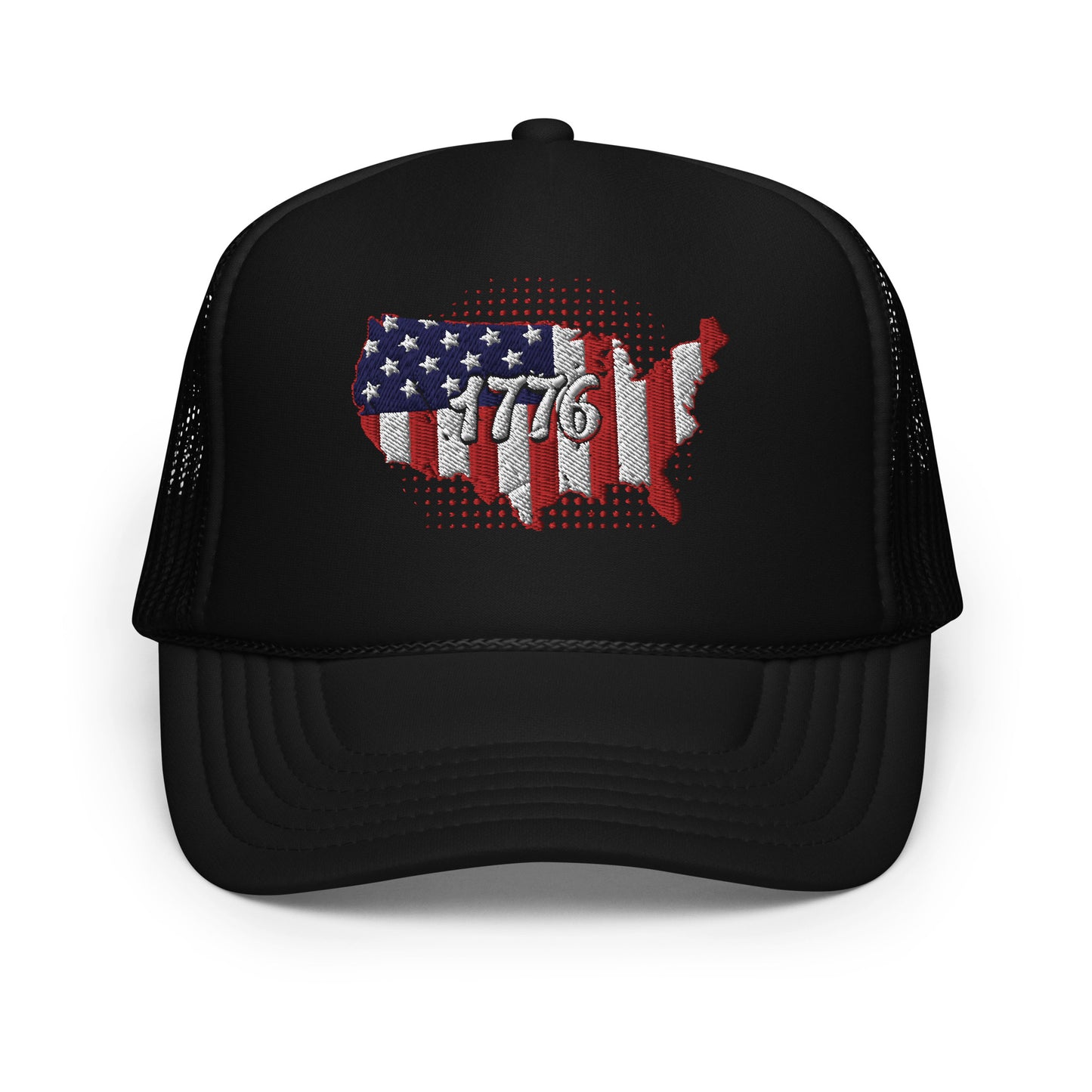 USA 1776 foam trucker hat