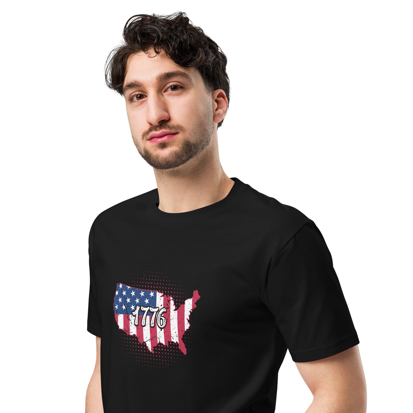 Unisex premium USA 1776 t-shirt