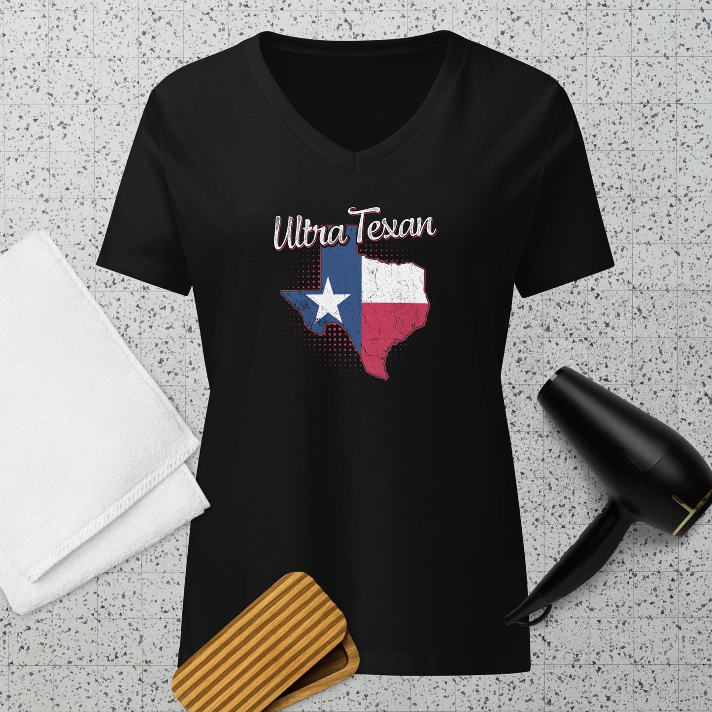 Women’s Ultra Texan relaxed v-neck t-shirt